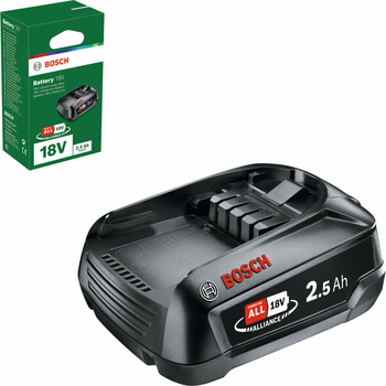 Аккумулятор Bosch PBA 18 В Li-Ion 2.5 Ач W-B ECP (1600A005B0)