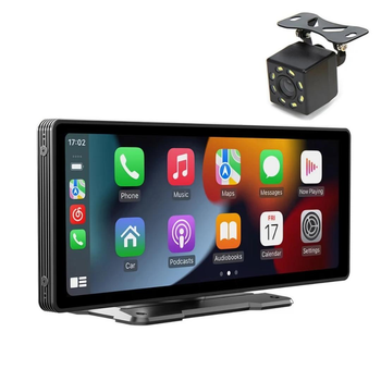 Мультимедийный монитор в авто B5303 + камера (10.2", 1600x600, WIFI, Carplay, Android Auto)