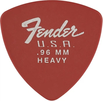 Набор медиаторов Fender 346 Shape Dura-Tone 0.96 Delrin Picks Fiesta Red 12 Pack