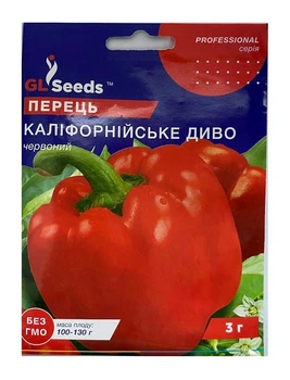 Насіння Перець Каліфорнійське диво 3г, GL Seeds