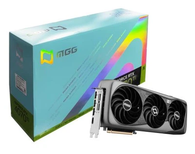 Відеокарта GeForce RTX 4070 Ti, Maxsun, MGG OC, 12Gb GDDR6X, 192bit, HDMI/3*DP, 2715/21500 MHz, 12pin (MS-RTX4070Ti MGG OC 12G S0)