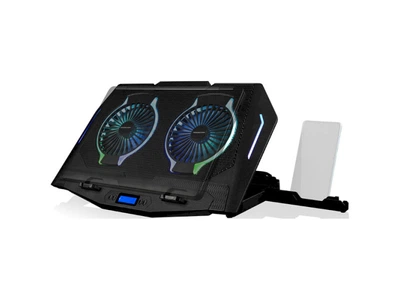 Підставка для ноутбука MODECOM Silent Fan MC-CF21 RGB (PL-MC-CF-21-RGB)