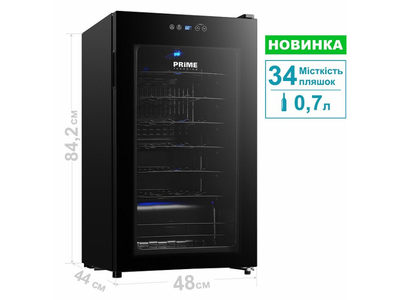 Винна шафа Prime Technics PWC 8634 EB