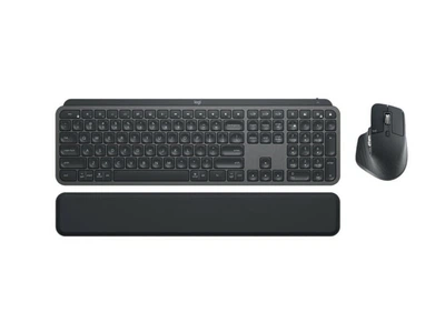 Комплект: клавіатура і миша Logitech MX Keys for Business UA Graphite (920-010933)