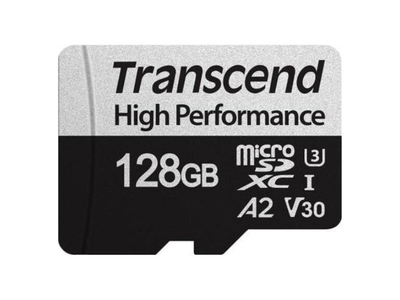 Карта пам'яті Transcend 128GB microSDXC 340S UHS-I U3 A2 (TS128GUSD340S)