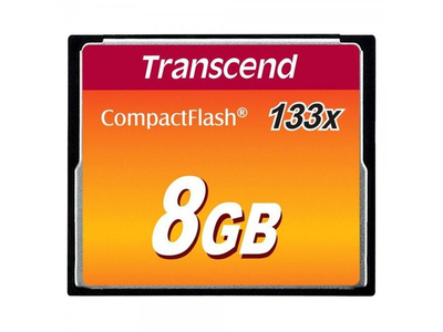Карта пам'яті Transcend 8 GB 133X CompactFlash Card (TS8GCF133)
