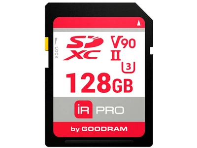 Карта пам'яті GOODRAM 128 GB SDXC UHS-II U3 IRDM PRO (IRP-S9B0-1280R11)