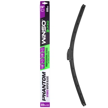 Щетка стеклоочистителя гибридная Winso Pro Phantom 24/600мм 118600