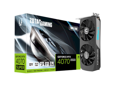 Відеокарта PNY GAMING GeForce RTX 4070 SUPER Twin Edge 12GB (ZT-D40720E-10M)