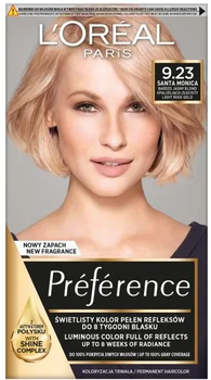 Фарба для волосся L'Oreal Paris Preference 9.23 Santa Monica 174 мл (3600523577668)