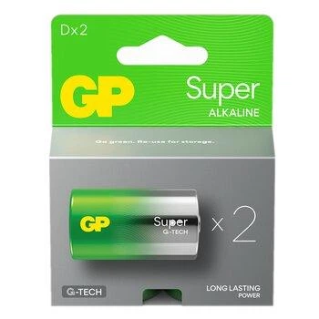 Батарейка GP D (LR20) Super Alcaline 1.5 V 2шт