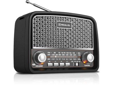 Радіоприймач REAL-EL X-520 Black (EL121800006)