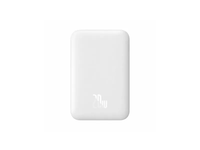 Зовнішній аккумулятор (павербанк) BASEUS Power Bank Magnetic 6000mAh 20W White (PPCX020002)