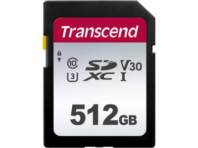 Карта пам'яті Transcend 512 GB SDXC UHS-I U3 300S (TS512GSDC300S)