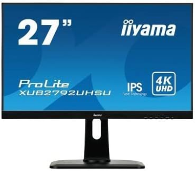 Монітор 32" iiyama ProLite XB3288UHSU 4K UHD IPS 60 Гц Б/В