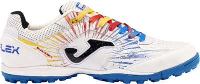 Сороконожки (шиповки) Joma TOP FLEX бело-сине-оранжевые 43.5 TOPW2476TF