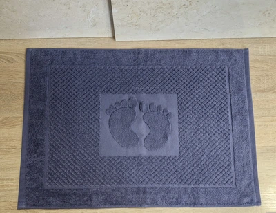 Рушник для ніг Узбекистан 50х70 dark blue 600 г/м2