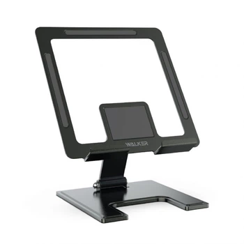 Подставка для планшета WALKER металл 160х38,5х165 мм графитовая (662109)