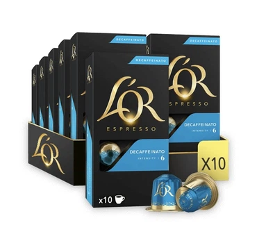 Кава в капсулах L'OR Espresso Decaffeinato - 100 капсул