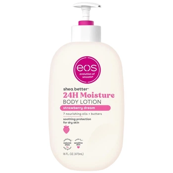 Увлажняющий лосьон для тела EOS Strawberry Dream 24H Moisture Body Lotion 473 мл