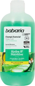 Шампунь Babaria уход увлажнение и питание 500 мл (8410412220293)