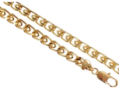 Ланцюжок XUPING медичне золото Позолота 18K "Плетіння Лав" довжина 55см х 7мм (046543)