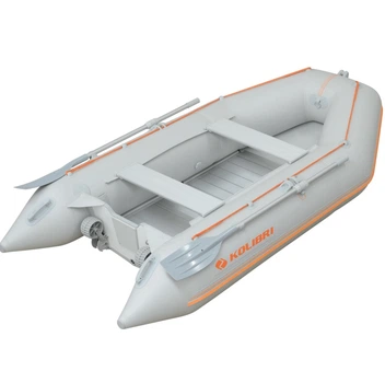 Надувний човен Kolibri КМ-245D (світло-сірий)