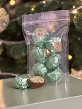 Дубайские конфеты с фисташкой и миндалём ( 6 шт в упаковке) 230г