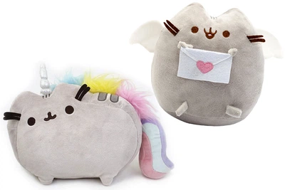 Набор мягких игрушек 2Life Pusheen cat 12х15 см и 11х17 см v-12381