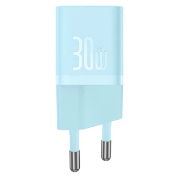 Зарядний пристрій Baseus GaN5 FC mini 1C 30W Blue (CCGN070603)