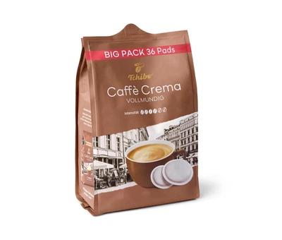 Кофе в монодозах чалдах Philips Senseo Tchibo Caffe Crema 36 шт 62 мм
