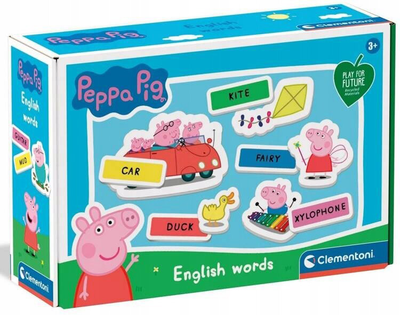 Настільна гра Clementoni Peppa Pig Англійська для дітей (8005125167388)