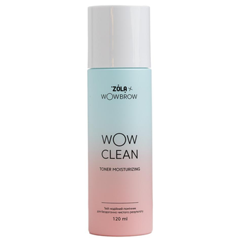 Професійний очищуючий тонер для очей Zola х WowBrow Wow Clean Toner Moistyrizing 120 мл