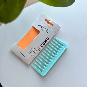 Міні-гребінець для волосся Janeke Mini Super Comb Блакитний