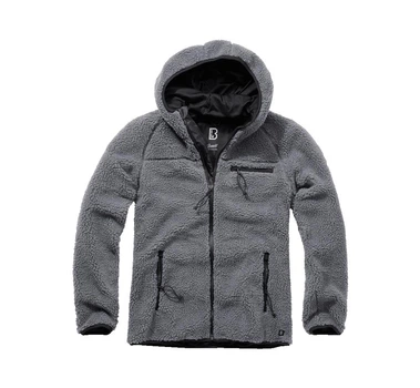 Куртка Brandit Teddyfleece Worker Jacket M Серый ( 5024.5.M)