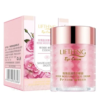 Крем эссенция для кожи вокруг глаз с экстрактом розы Liftheng Rose Moisturizing Eye Cream 60 мл