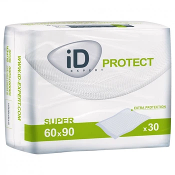 Пеленки для младенцев ID Proteсt Super 90 x 60 см. 30 шт. (5411416047940/5414874004074)