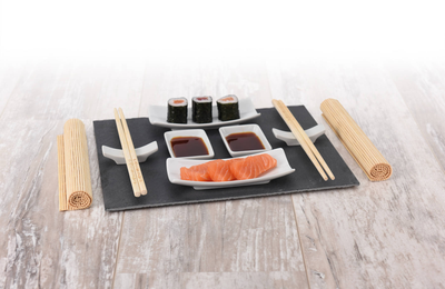 Zestaw do przekąsek i sushi Excellent Houseware 11 elementów (8711295787133)