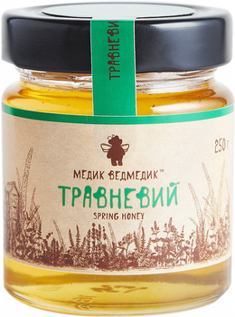 Мед майский Медик Ведмедик 250 г (0.25 кг) (4820195680346)