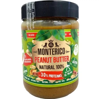 Арахісова паста без цукру Monterico Natural 100% 500 г