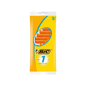 Бритви одноразові BIC 1 Sensitive 5 шт (3086125705010)