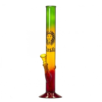 Бонг скляний Rasta Lion 350mm