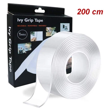 Двостороння багаторазова клейка стрічка Ivy Grip Tape 2000*30*1 мм