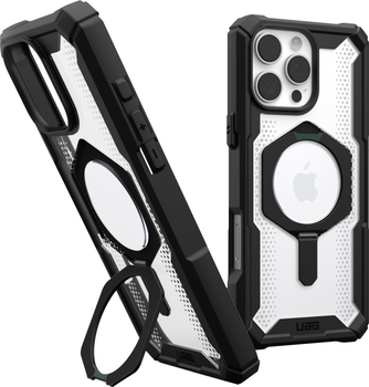 Панель Urban Armor Gear Plasma XTE MagSafe для Apple iPhone 16 Pro Max Black/Clear (11447511404G)