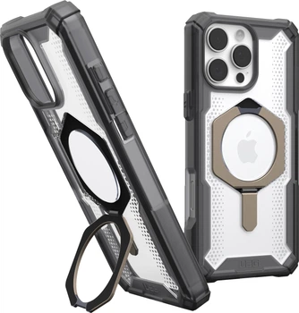 Etui plecki Urban Armor Gear Plasma XTE MagSafe do Apple iPhone 16 Pro Ash/Titanium (114474113136)