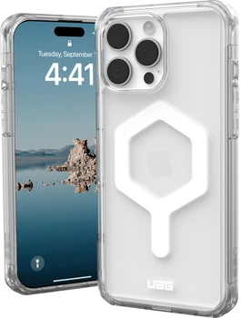 Etui plecki Urban Armor Gear Plyo Magsafe do Apple iPhone 16 Pro Ice/White (114480114341)