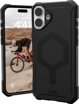 Чохол Urban Armor Gear Essential Armor Magsafe для Apple iPhone 16 Black (114450114040)