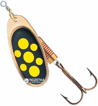 Блесна DAM Effzett Standard Black Spotted 4 г (5121202)