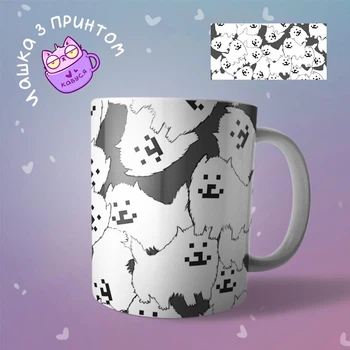 Керамическая Чашка кружка Undertale Андертейл "2