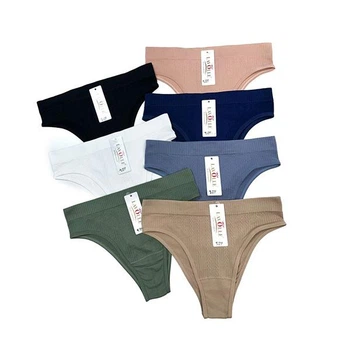 Трусы женские американки XL однотонные Lavolle 18247 - 7 шт.